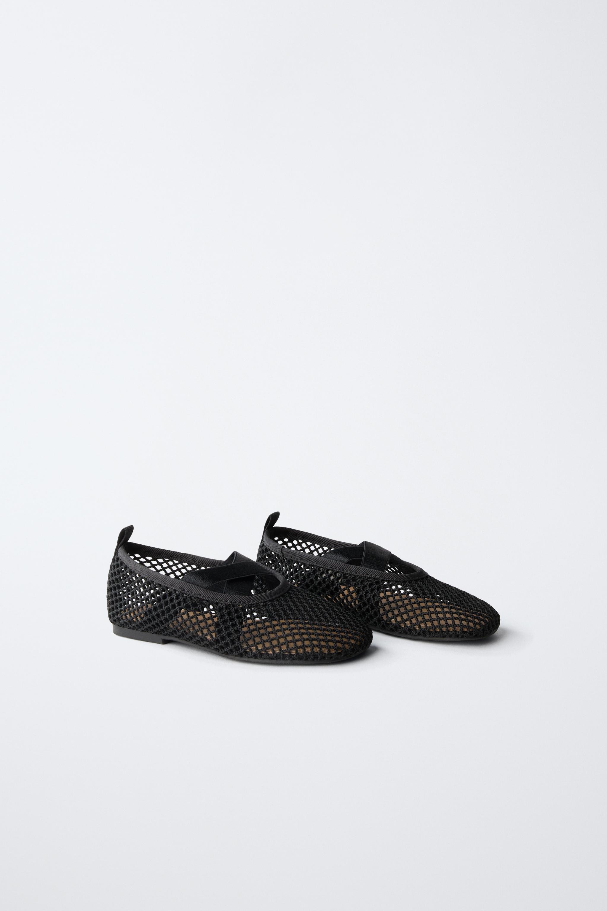 MESH BALLET FLATS